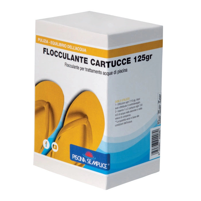 Flocculante Cartucce  1Kg  - 8 Calze Da 125 Grammi Concentrato