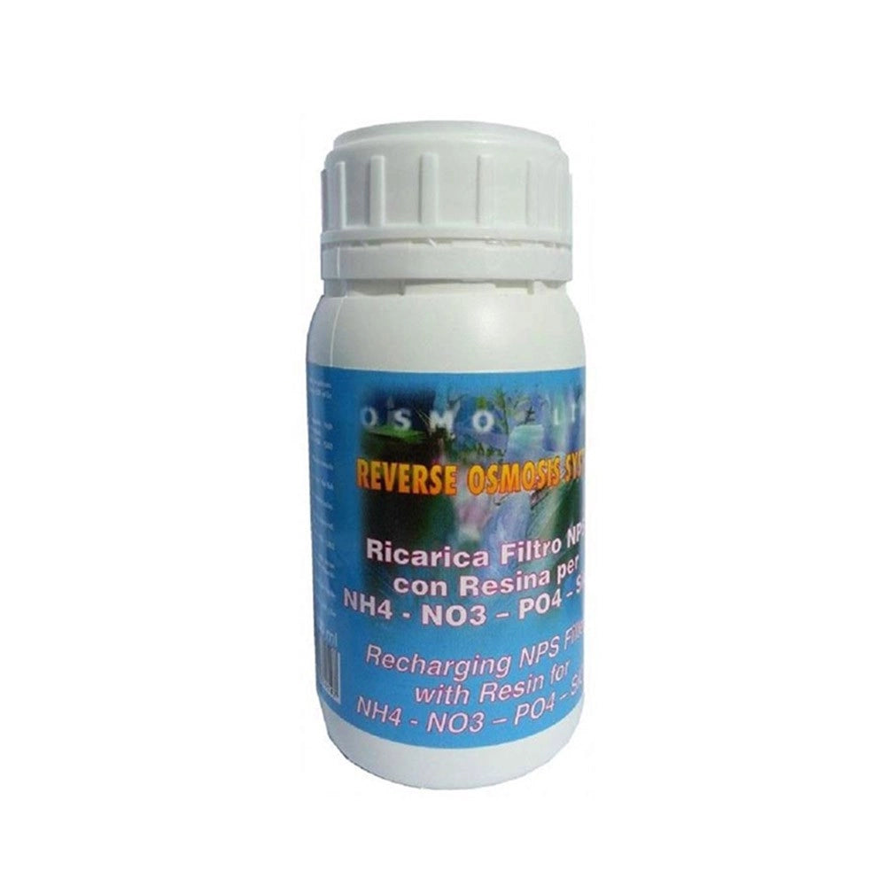 Aquili Removal A - resina anti nitrati,fosfati,silicati per filtri post-osmosi Formato: 250 ml