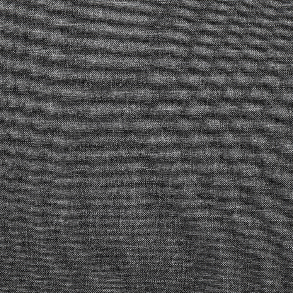 Struttura del letto nera 160 x 200 cm 5 piedi con contenitore rialzato con testiera