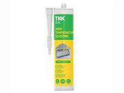 SILICONE ALTE TEMPERATURE SEAL HIGH TEMPERATURE 300  °C- - ml.300 rosso - 2 pezzi TKK