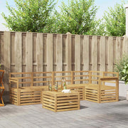 Set di divani da esterno 6 pcs Bianco 59 x 59 x 37 cm 3391859