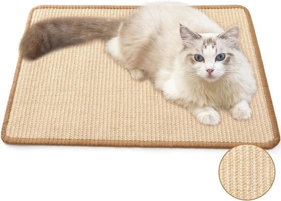 Matto per gatti, 30 x 40 cm, cricco orizzontale per gatti, tappeto per gatti, protegge tappeti e divani