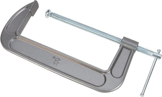 C-Klem in acciaio smaltabile da 20 cm