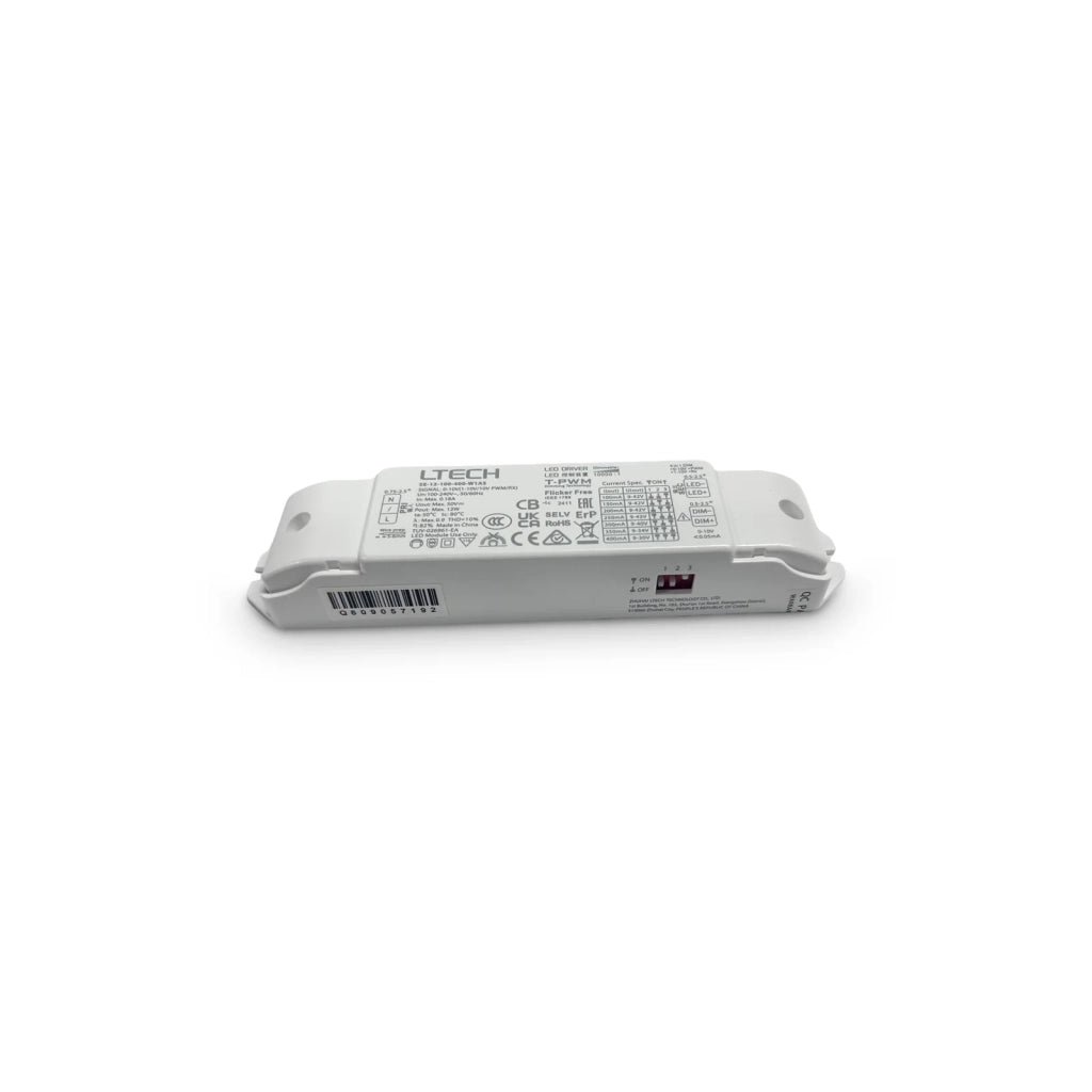 Alimentatore dimmerabile 12W 1-10V Bianco Collezione NOVA Ideal Lux
