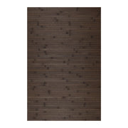 Tappeto vinilico di alta qualità marrone scuro 120x180