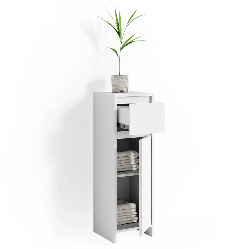 Vicco Mobiletto bagno Bianco 30 x 95 cm