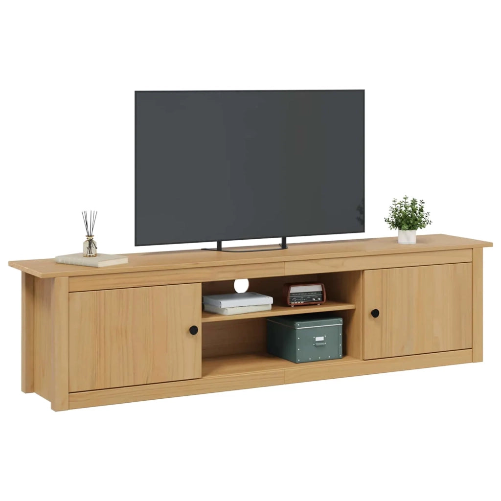 Supporto per TV-Credenza per TV HILL Marrone miele 158 x 40 x 39,5 cm