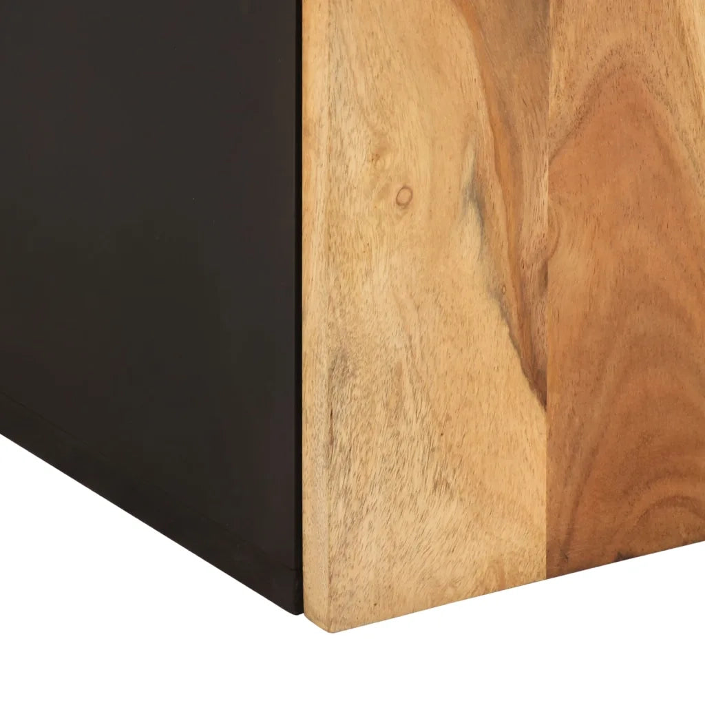 Mobile da Bagno | Armadio da bagno a Parete 38x33x48cm in Legno Massello di Acacia