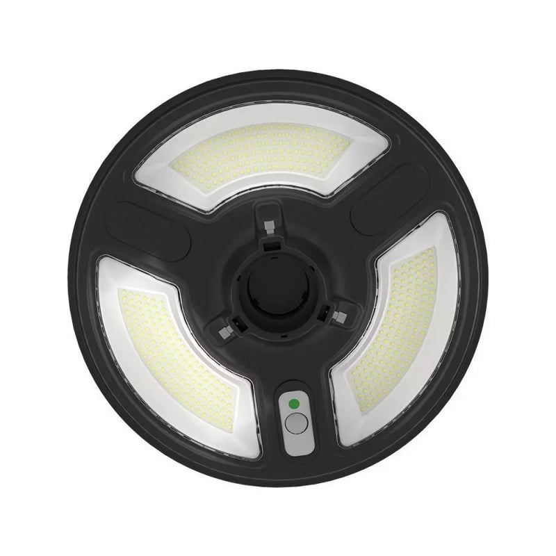 Luce da giardino solare a LED 7.5 W Sensore di movimento IP65 Funzione timer di controllo remoto 4000K