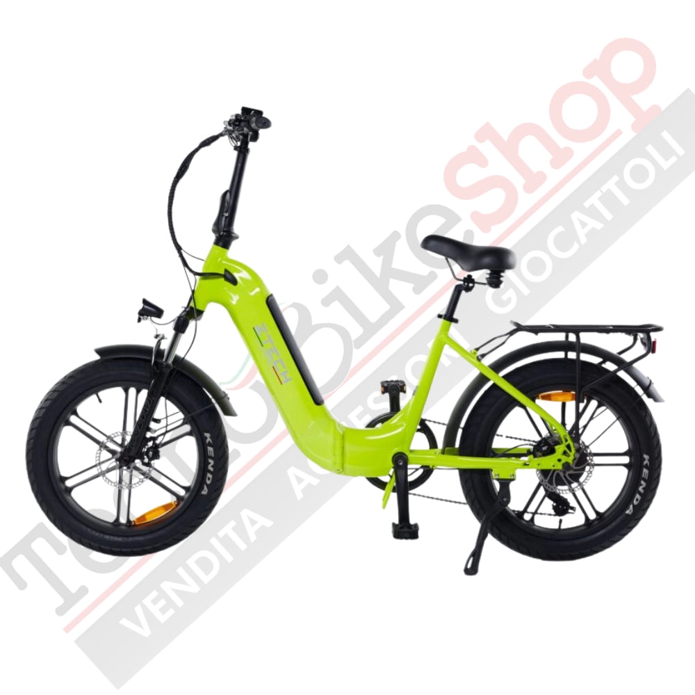 Bicicletta Elettrica Z-Tech ZT-89-K KRONOS 250/500W 48V13Ah Batteria Litio-Giallo
