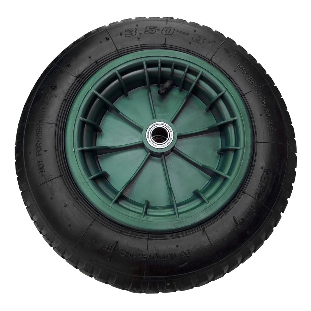 RUOTA PNEUMATICA PER CARRIOLA 'WILBY' mm. 350 x 80  - LIF