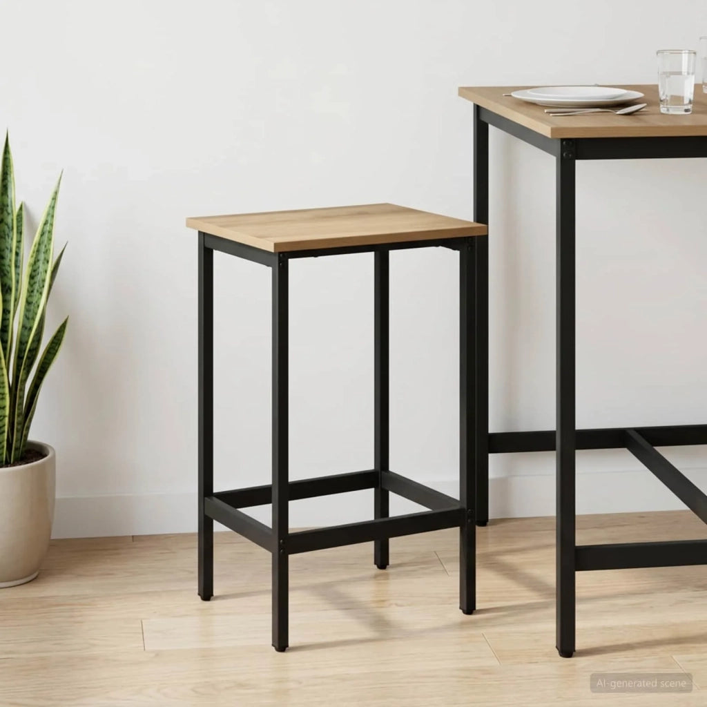 Sgabello da bar Rovere Artigianale 40 x 32 x 74 cm 8006155