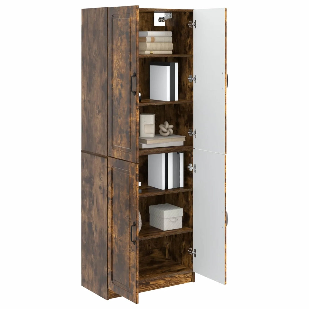 Set di armadi 2 pcs Rovere Fumo Legno ingegnerizzato 3416948