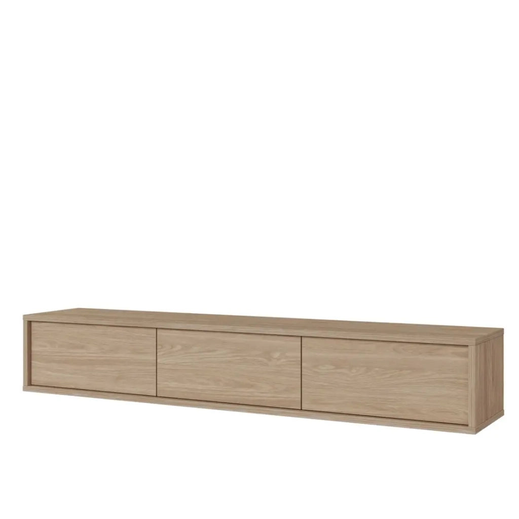 Mobile TV 180 cm collezione MAANUM. Colore rovere chiaro.