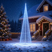 Luci per albero di Natale con picchetti e asta per bandiera 3468895