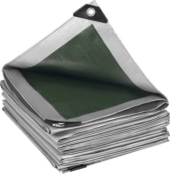 Tela impermeabile - copertura esterna - telo protettivo - resistente ai raggi UV - resistente agli abrasivi - installazione facile - 4m x 8m