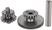 Reductietandwiel 17T - Adatto per Motocicli/ATV/Quad - Acciaio Inossidabile - Duraturo - Prestazioni Migliorate - Funzionalità Ottimale - Set di Tandoli