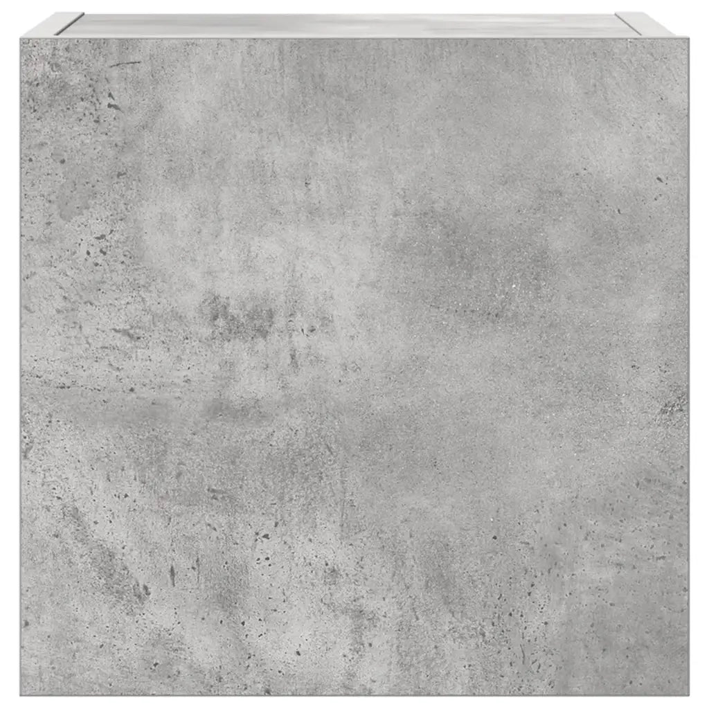 Set di Mobili Porta TV 7 pz-Set di 7 Credenza per TV Grigio Cemento in Legno Multistrato 753920