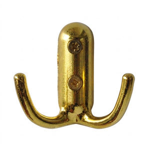 APPENDIABITO 2 GANCI pz 1 - oro  - Blister Koncreto