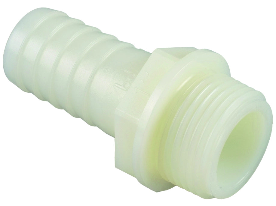 RACCORDO IN NYLON PER POMPE FILETTO MASCHIO mis. 1.1/4x30