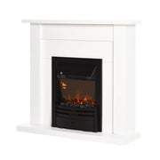 Caminetto Elettrico Decorativo ¨C Zephmum ¨C Bianco 102x30x95cm