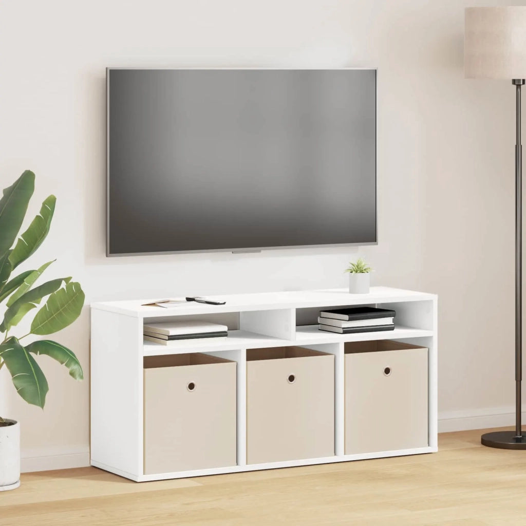 Lowboard con cassetto Bianco 102 x 32 x 48,5 cm CFW9348852