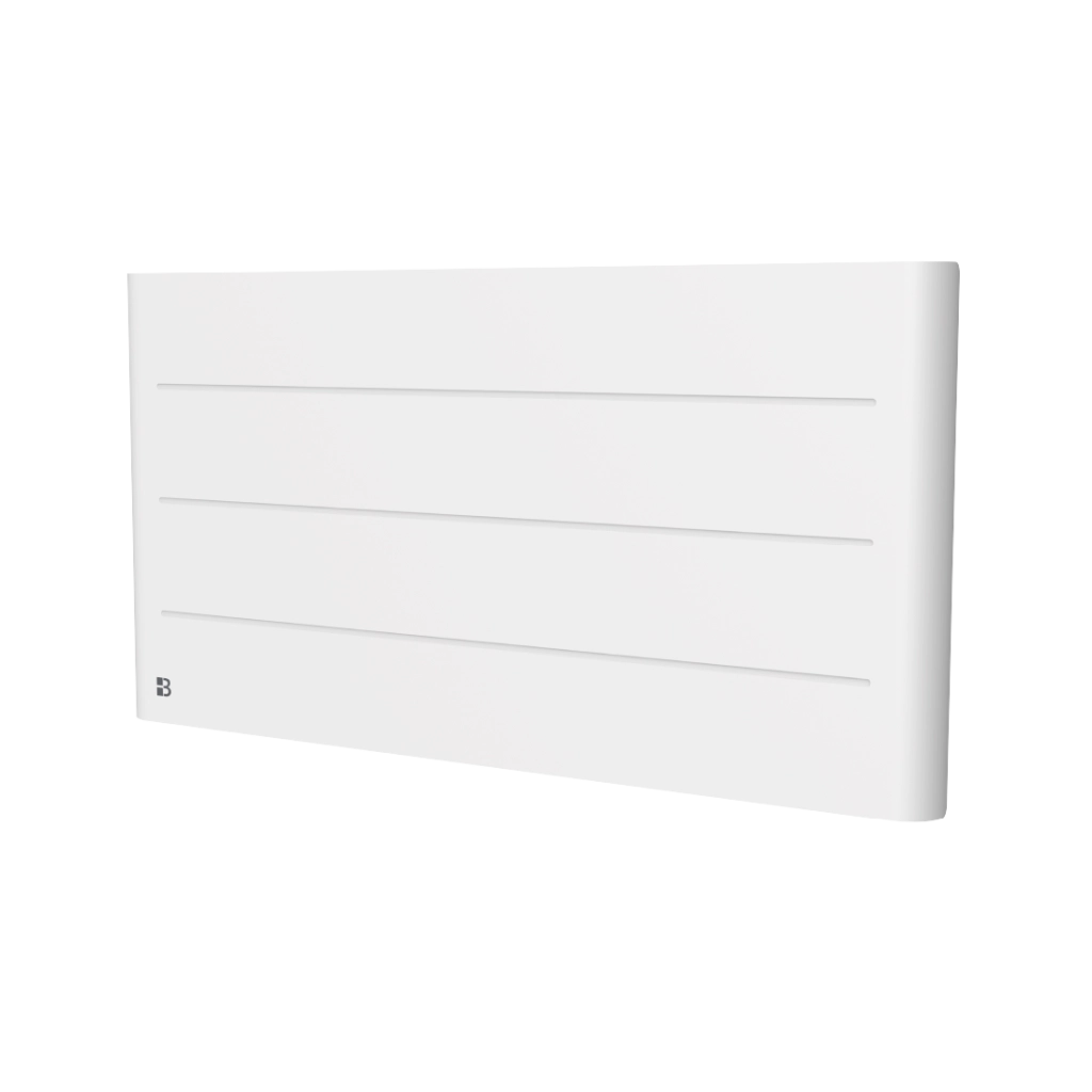 Radiatore elettrico fisso con inerzia secca ceramica 2000W TANIN orizzontale bianco