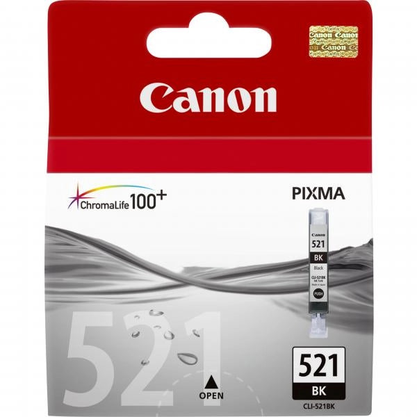 CARTUCCIA CANON SERB.NERO CLI-521BK