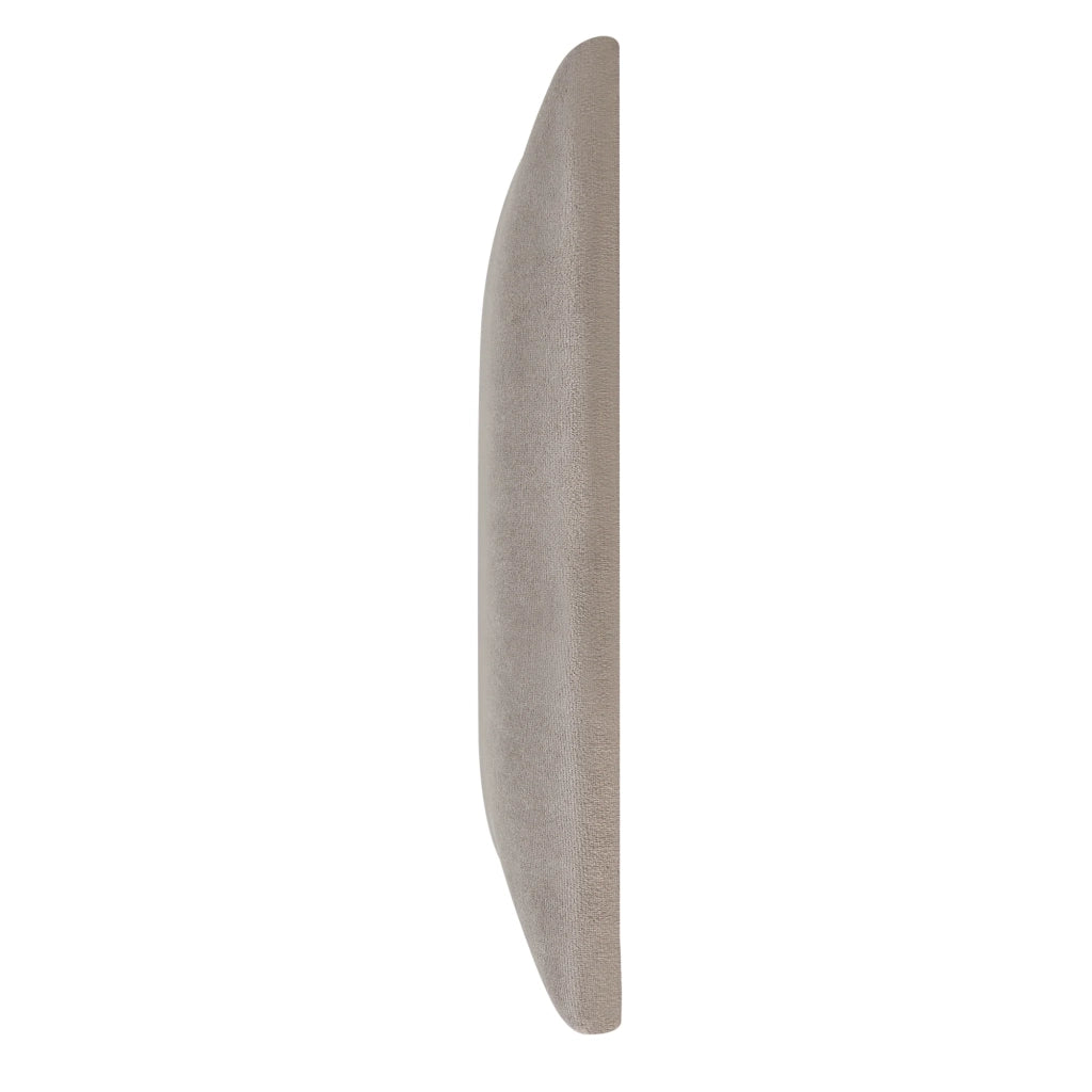 Set di 3 cuscini da parete in velluto 60 x 30 cm grigio chiaro 03_0010624