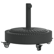 Base per Ombrellone con Ruote per Pali ?38/48 mm 27 kg Rotonda CFW5489088