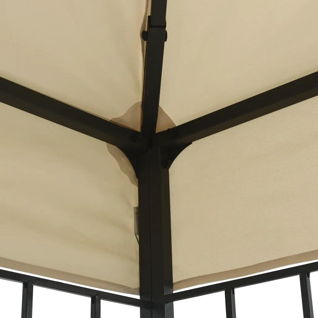 Gazebo 3x3 m Crema 47983