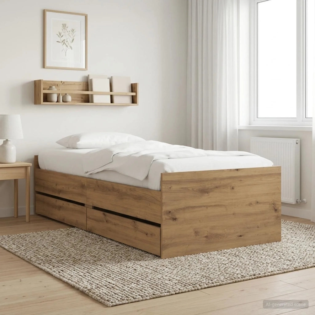 Struttura del letto Rovere Artigianale Pino massello 3429620