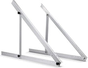 Sostegno per pannelli solari 71 cm Alluminio con Regolazione angolare per balcone e tetto piano - Sostegni per pannelli solari con fissaggio