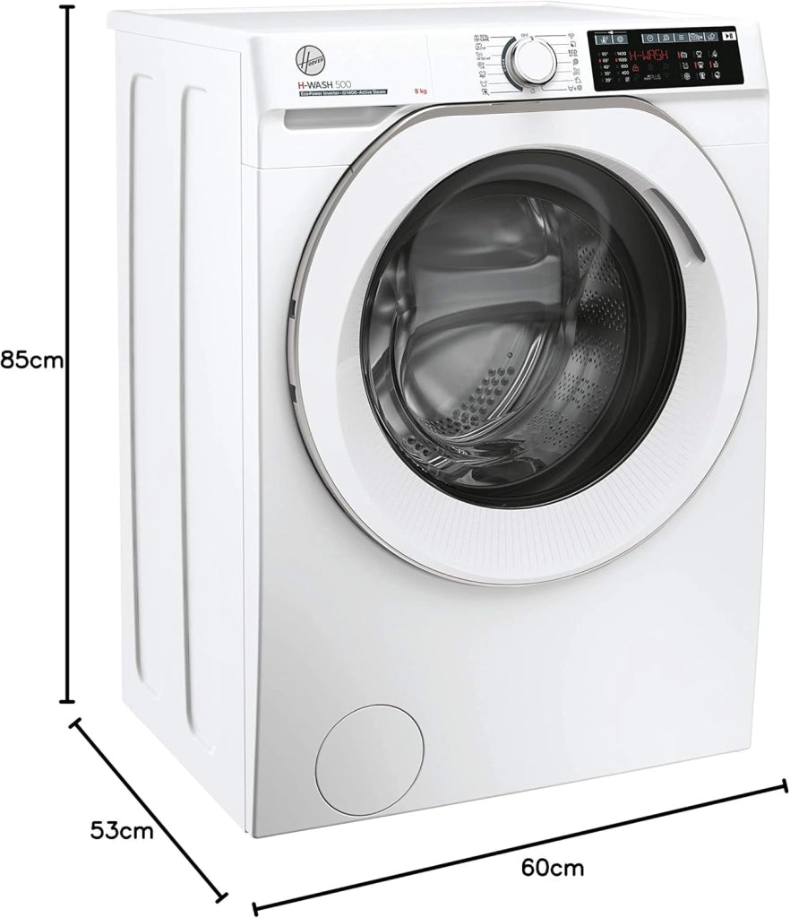 Hoover H-WASH 500 HW 48AMC/1-S lavatrice Caricamento frontale 8 kg 1400 Giri/min Bianco