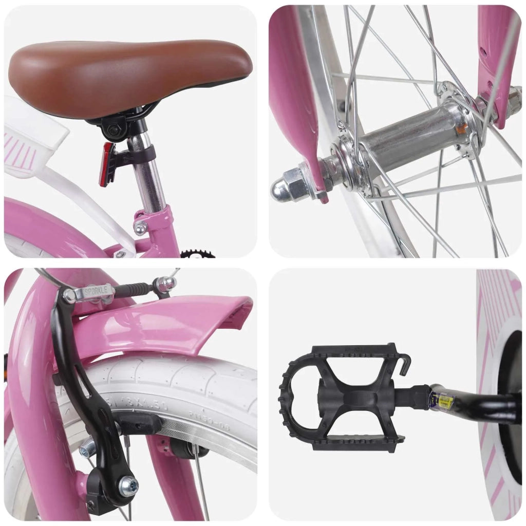 Bicicletta per Bambini | Bici per bambini 18 Pollici per bambini dai 5 ai 7 anni