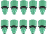 Connettore per tubo di giardino - 10 pezzi - Connettore rapido - Adatto per tubo di giardino 3/8 - Duraturo e inox - Accessori per giardino - Pratica da utilizzare con tubi di giardino.