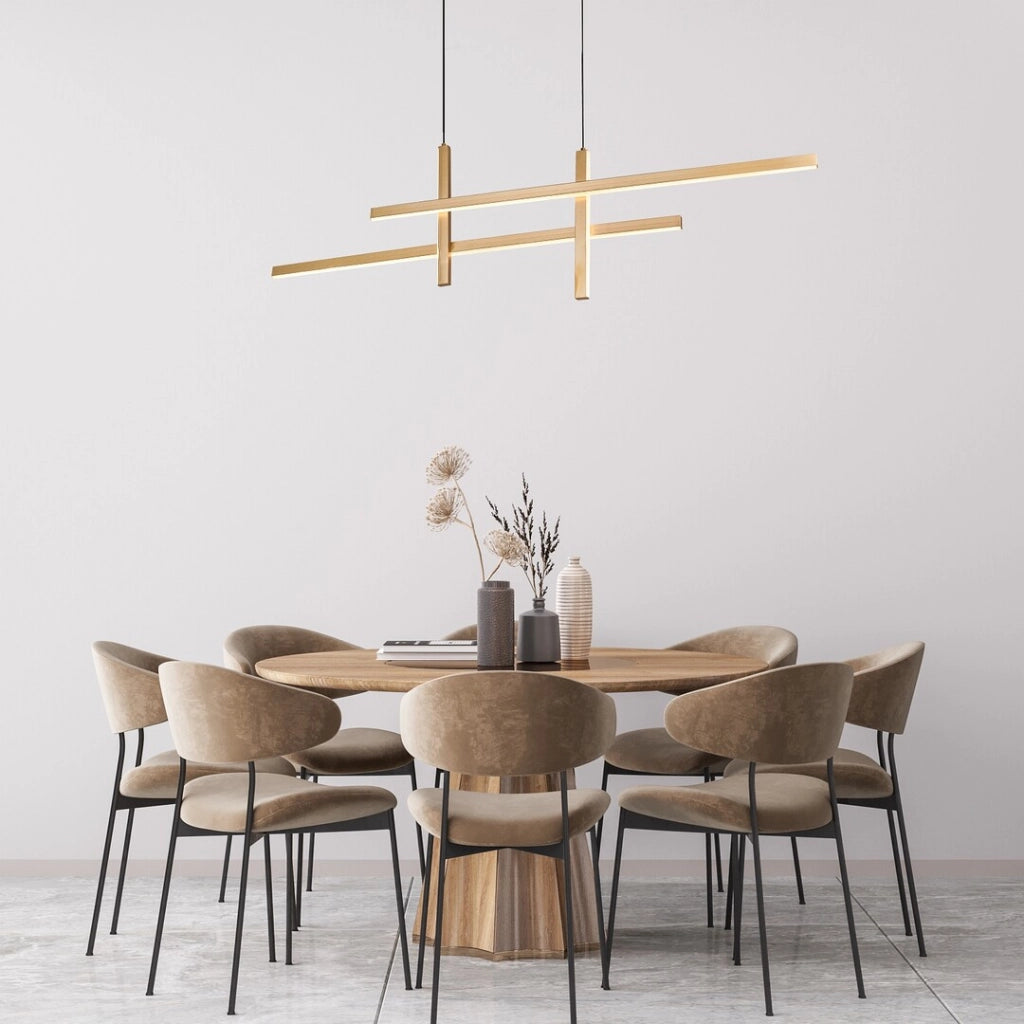 Lampada a sospensione LED Rabalux Severine nero oro 40W