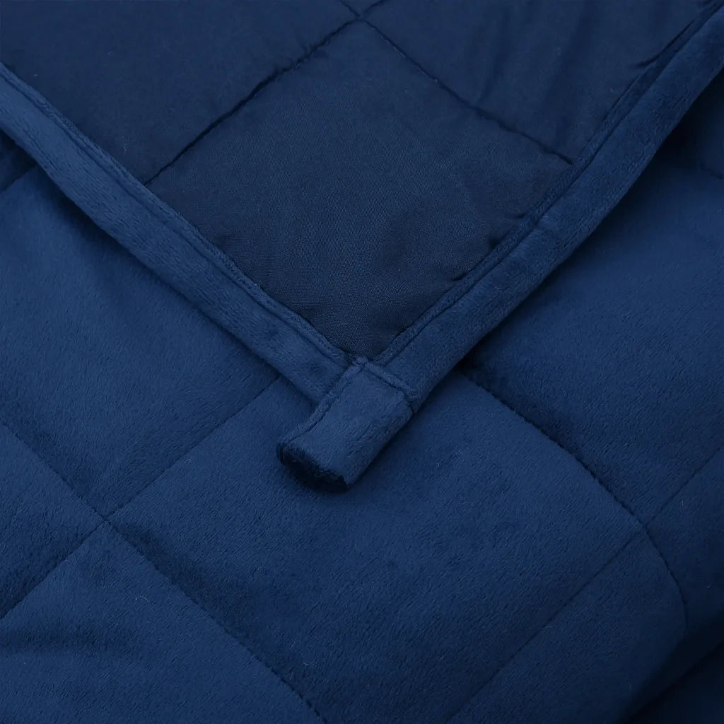Coperta Ponderata Blu 122x183 cm 5 kg Tessuto 3154847