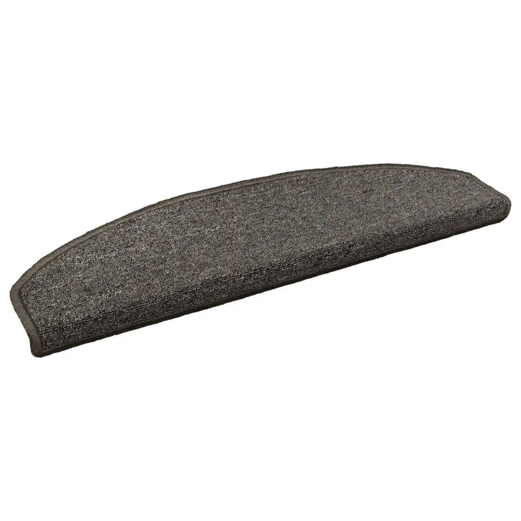 Tappetini per scale autoadesivi 15 pcs Grigio Scuro