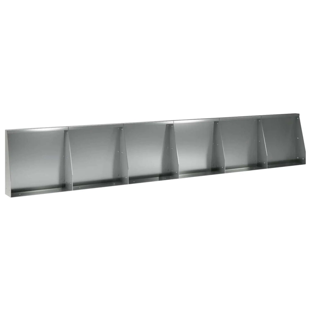 Muro di contenimento 6 pz 40 x 12 x 50 cm Acciaio zincato 3449154