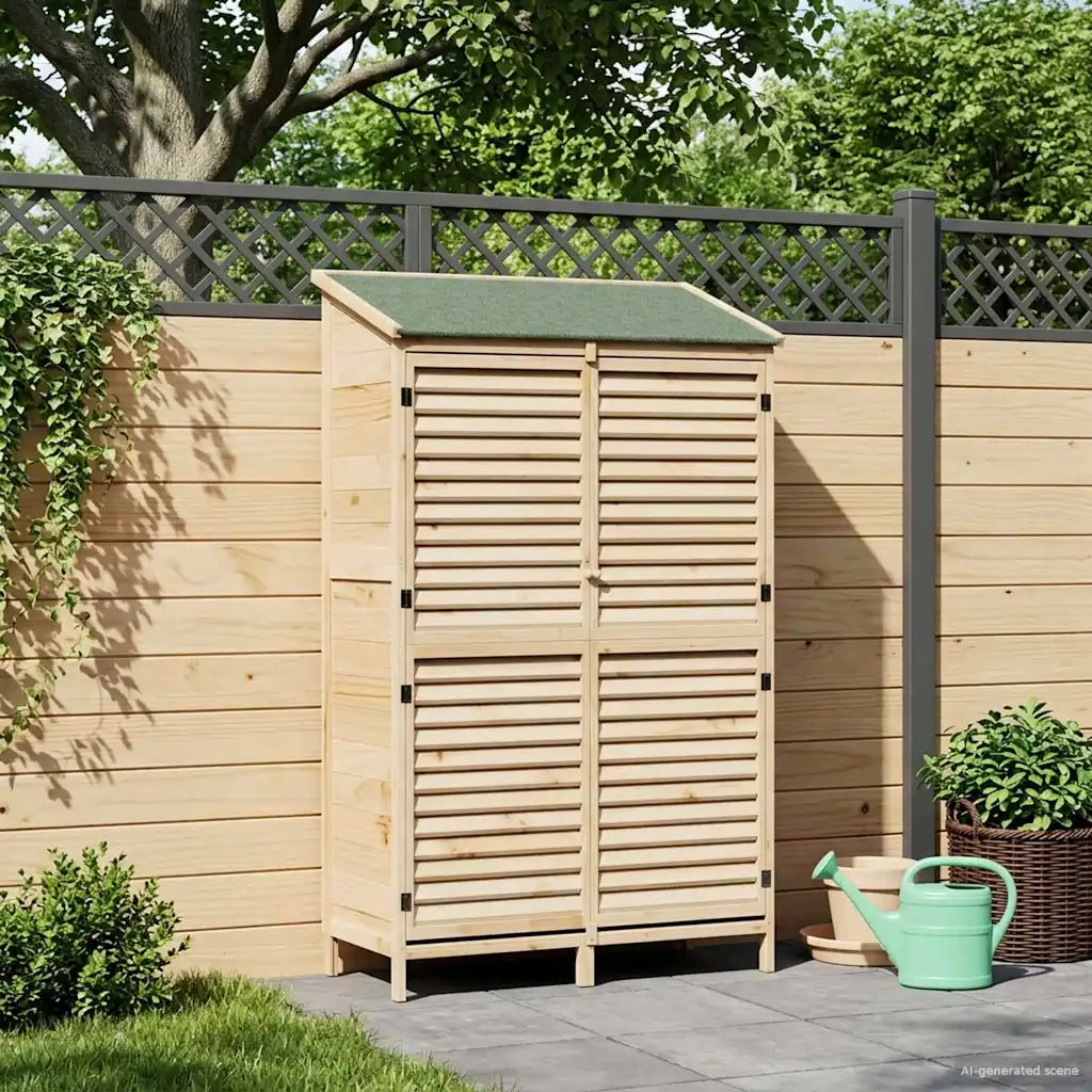 Capanno da Giardino Naturale 106 x 56 x 176,5 cm 42033464