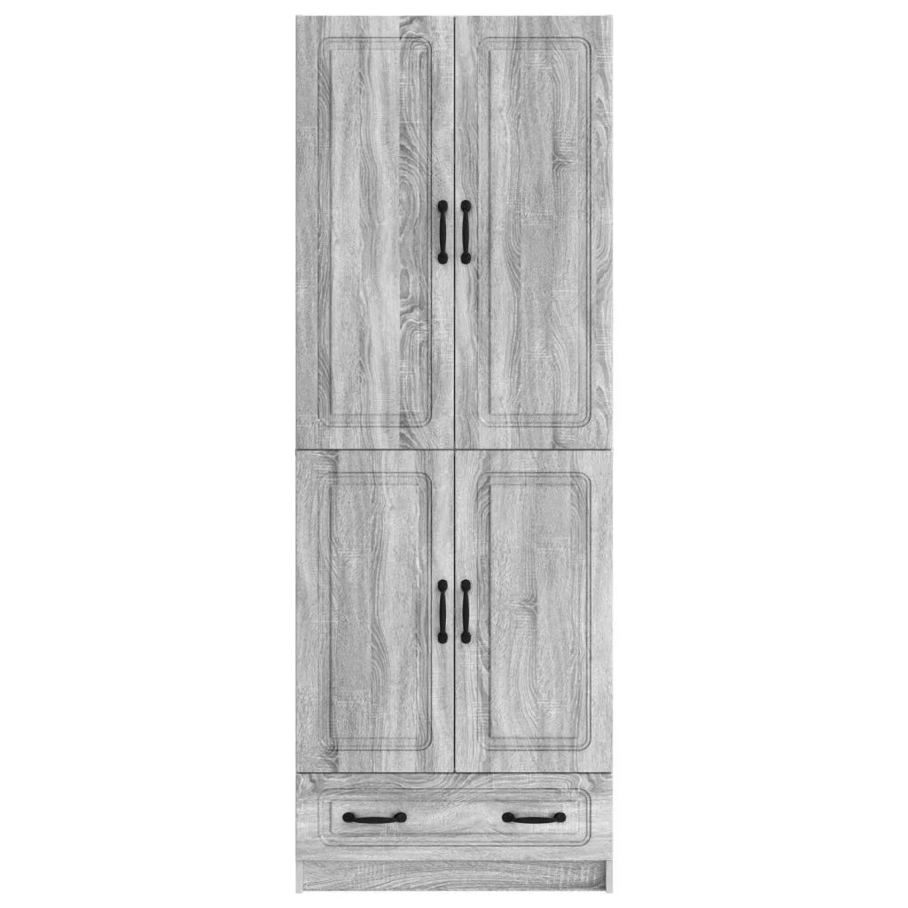 Set di armadi 2 pcs Sonoma grigio Legno ingegnerizzato 3416940
