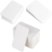 Carte da gioco vuote 200 pezzi - Flashcard A6 - Carte per progetti DIY - Etichettatura - Utilizzo doppio - Peso carta 350g/m²