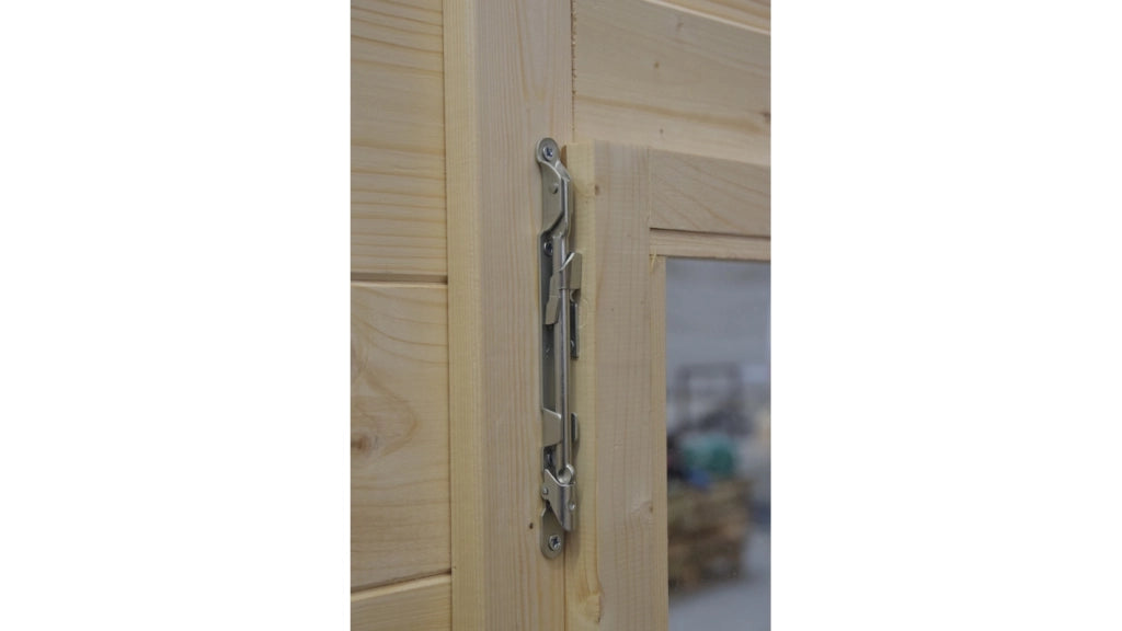 Casetta da giardino in legno - 30m2 - 6x5m - 40mm - colore: naturale - DOM747 - ALTANKA