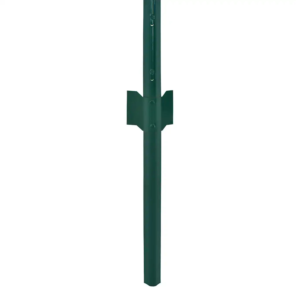Rete per Recinzione con Pali in Acciaio 25x1,5 m Verde 144616