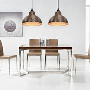 Lampadari 2 p Semisferici Color Rame 242556