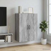 Mobiletto a muro Sonoma grigio 66 x 34,5 x 90 cm 898571