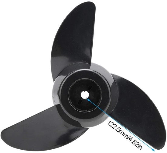 Propulsore elettrico per barche - Astuccio di guida in plastica - Facile da sostituire - Dimensioni: 20,9 x 18,9 x 6,1 cm - Duraturo e efficiente - Adatto per...