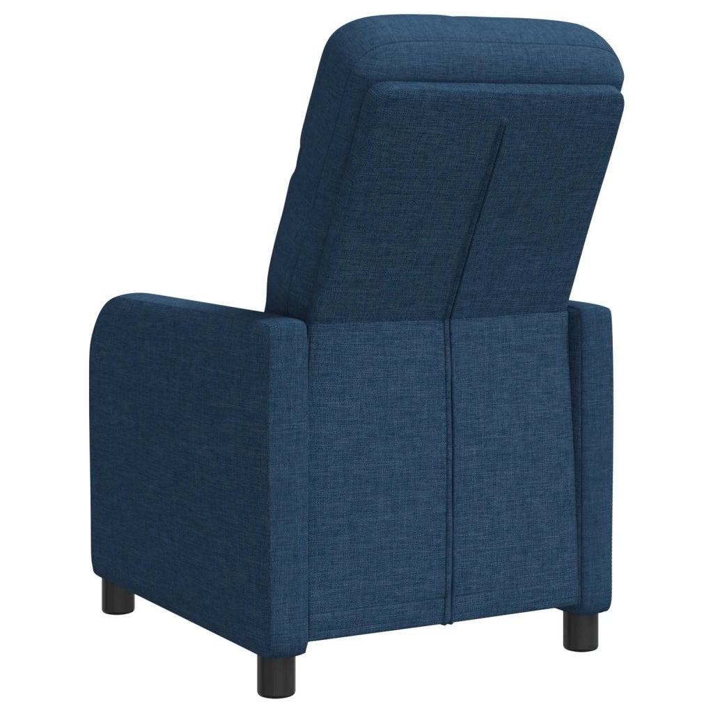 Divano Sedia-Poltrona reclinabile Blu Tessuto 284697