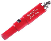 Sega HSS Bi-metallo per taglio di R.S./H./PVC - 18 mm - Resistente allo sfossamento - Lame di taglio veloci - Adatto per trapani elettrici